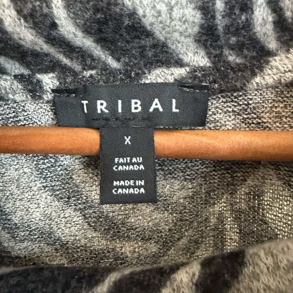 TRIBAL Cowl Neck Top NWT - Picture 6 of 8